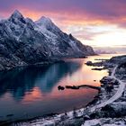 Norway Lofoten Sunset 1