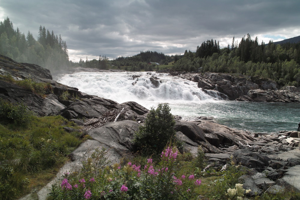 Norway waterfall