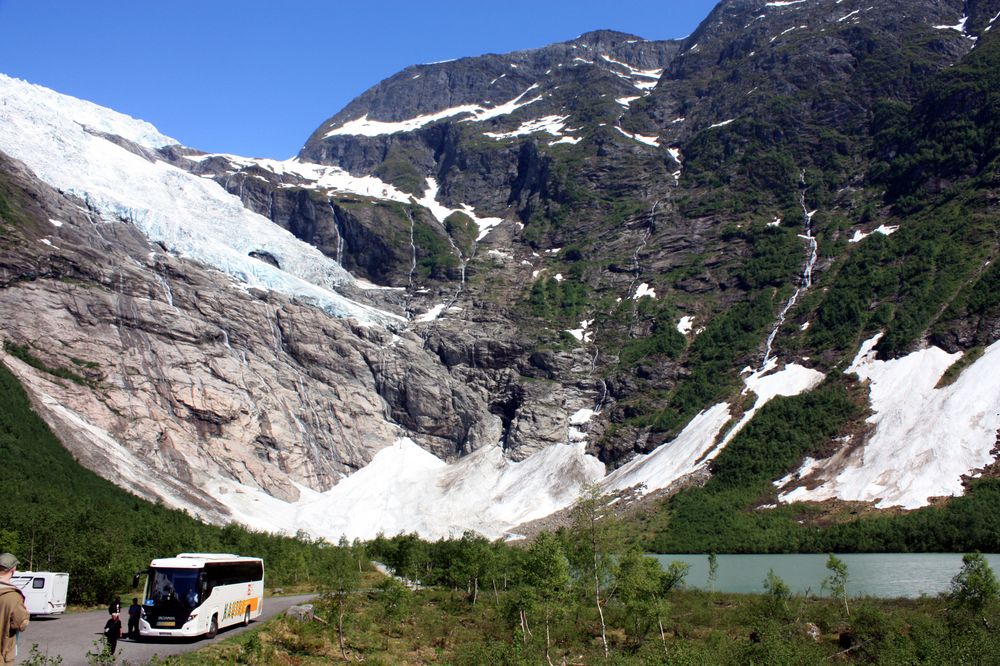 norweg. Gletscherlandschaft