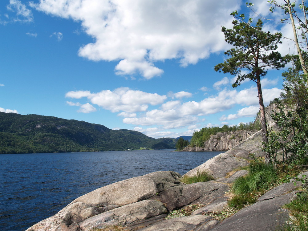 Norwegen 14 " FJORDLANDSCHAFT "