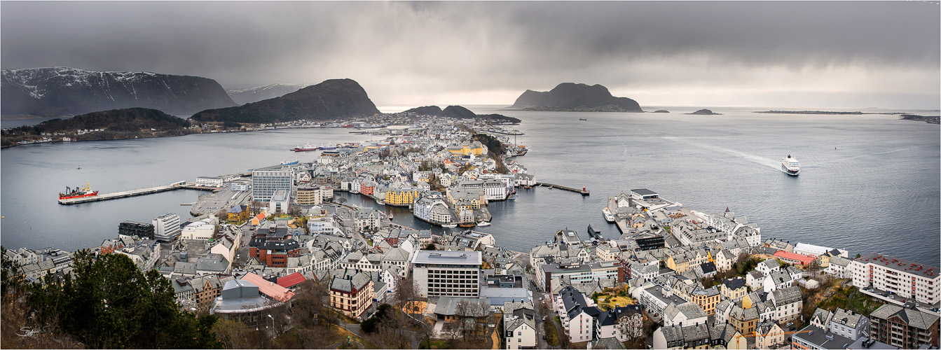 Norwegen [19] – Ålesund Panorama