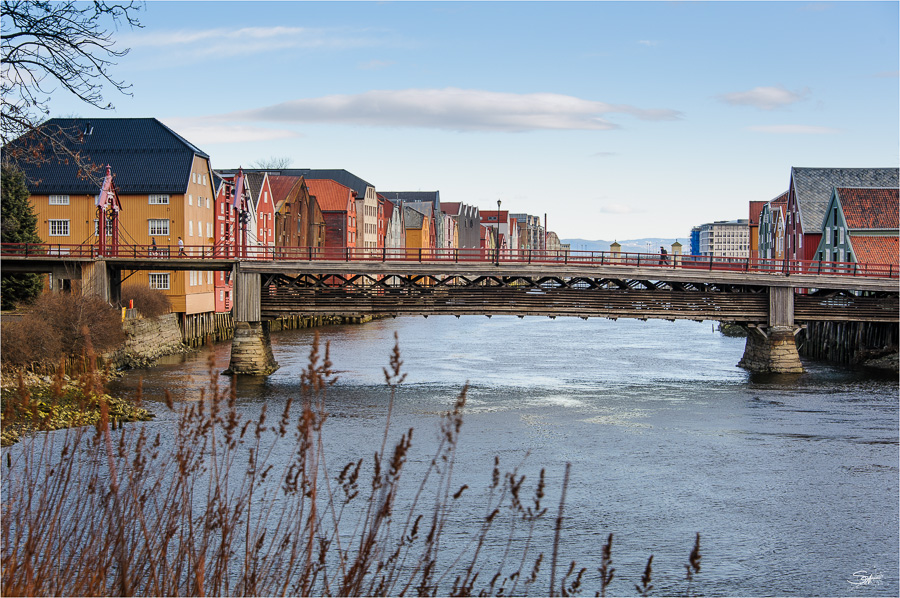 Norwegen [20] – Alte Stadtbrücke Trondheim