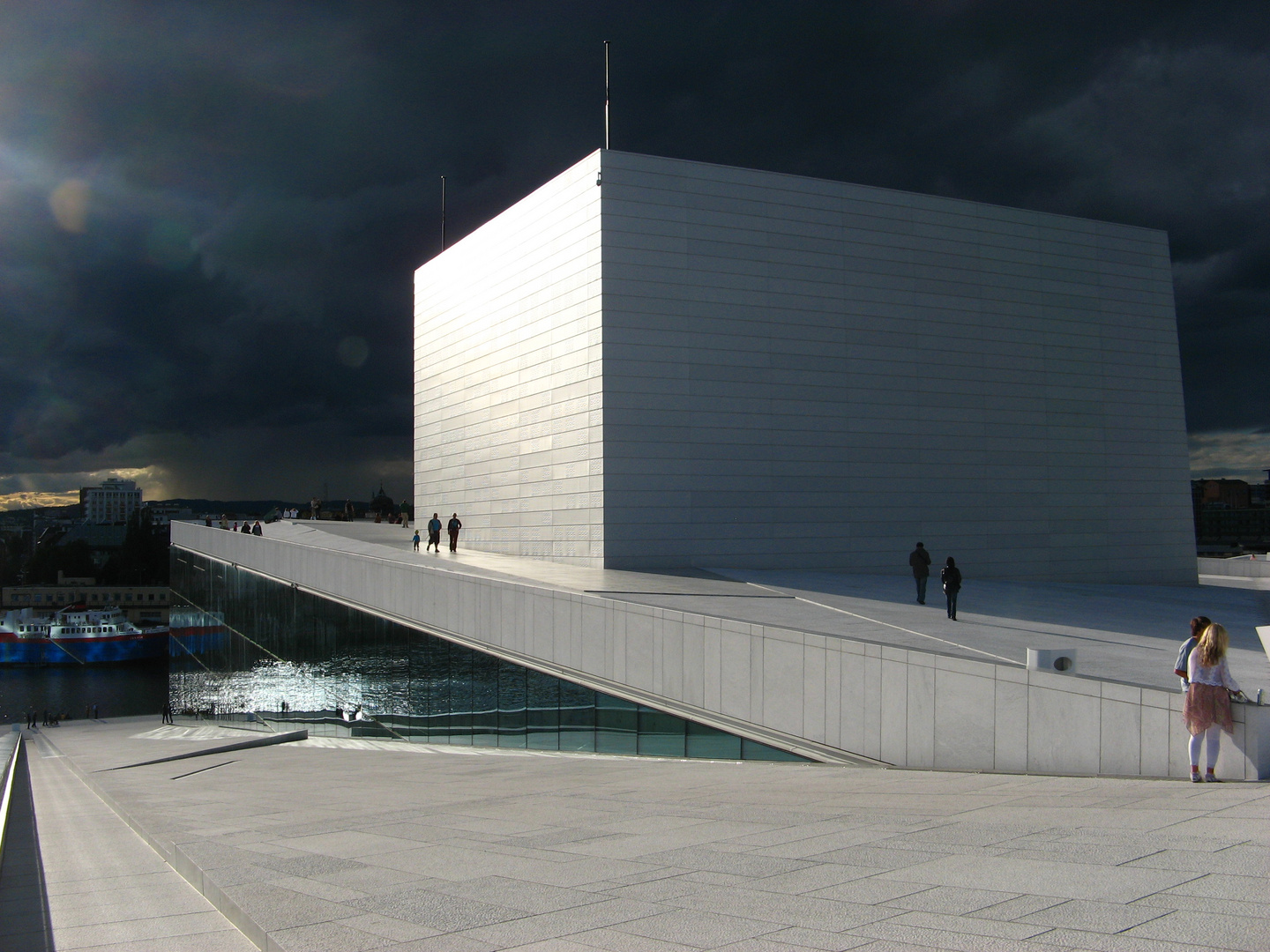 Norwegen 2008 Oslo Opernhaus