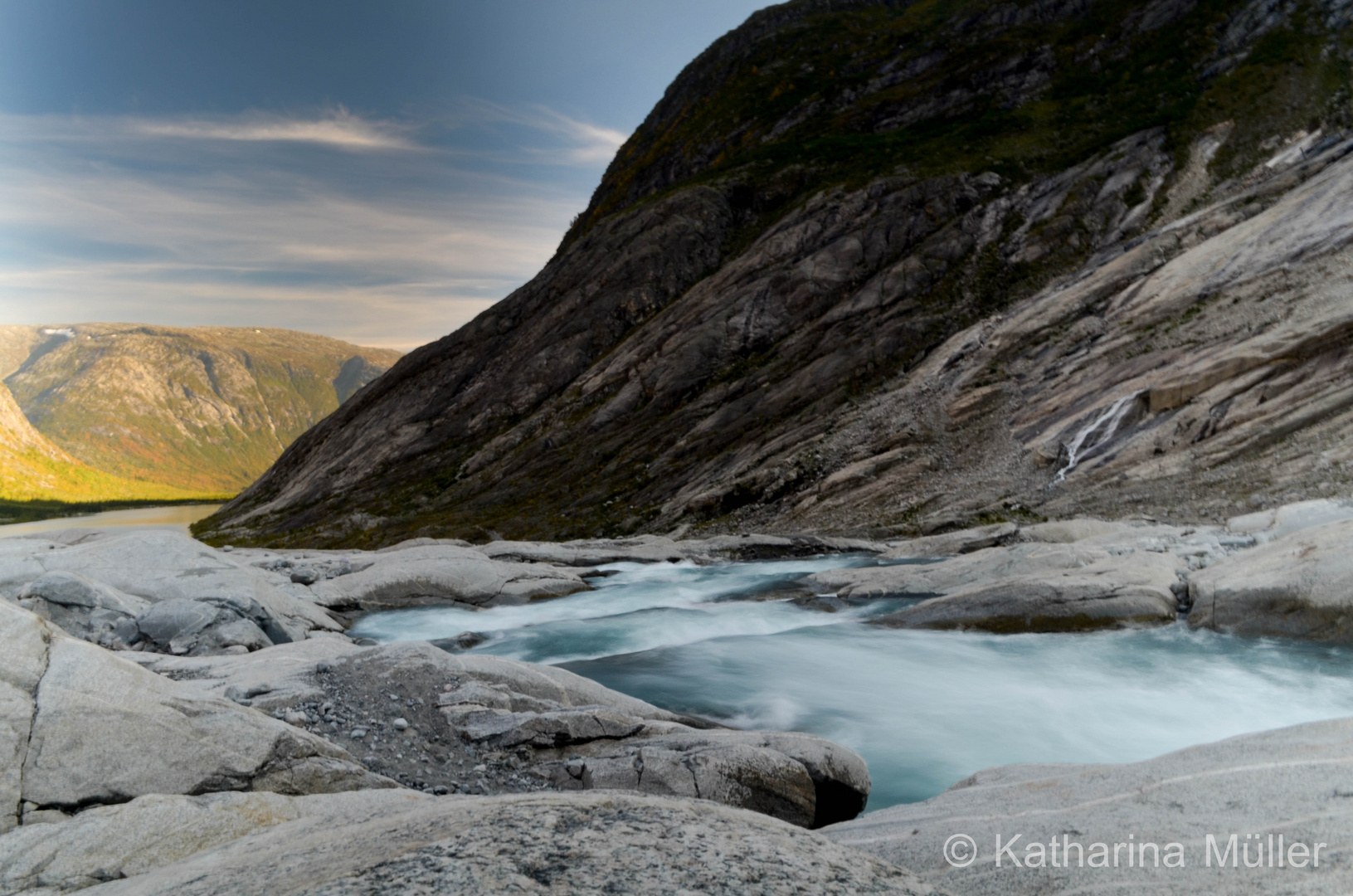 Norwegen 2014 - Aussicht vom Nigardsbreen