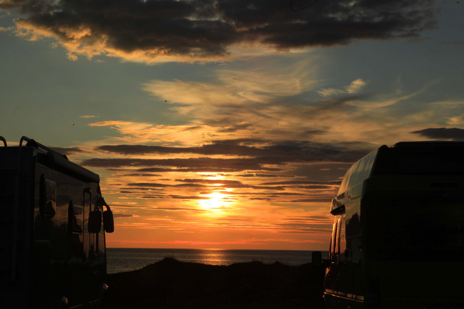 Norwegen 2017 Sonnenuntergang 