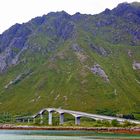 Norwegen 2019  Brücke auf den Lofoten