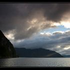 Norwegen: Abendstimmung am Sognefjord