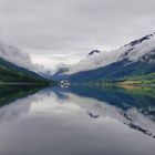 Norwegen - am Fjordende