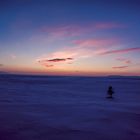 Norwegen  auf dem Fjell nach Sonnenuntergang