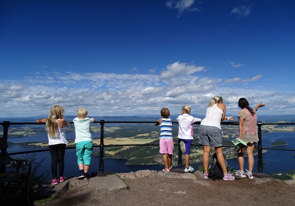 Norwegen - Aussicht auf den Tyrifjorden