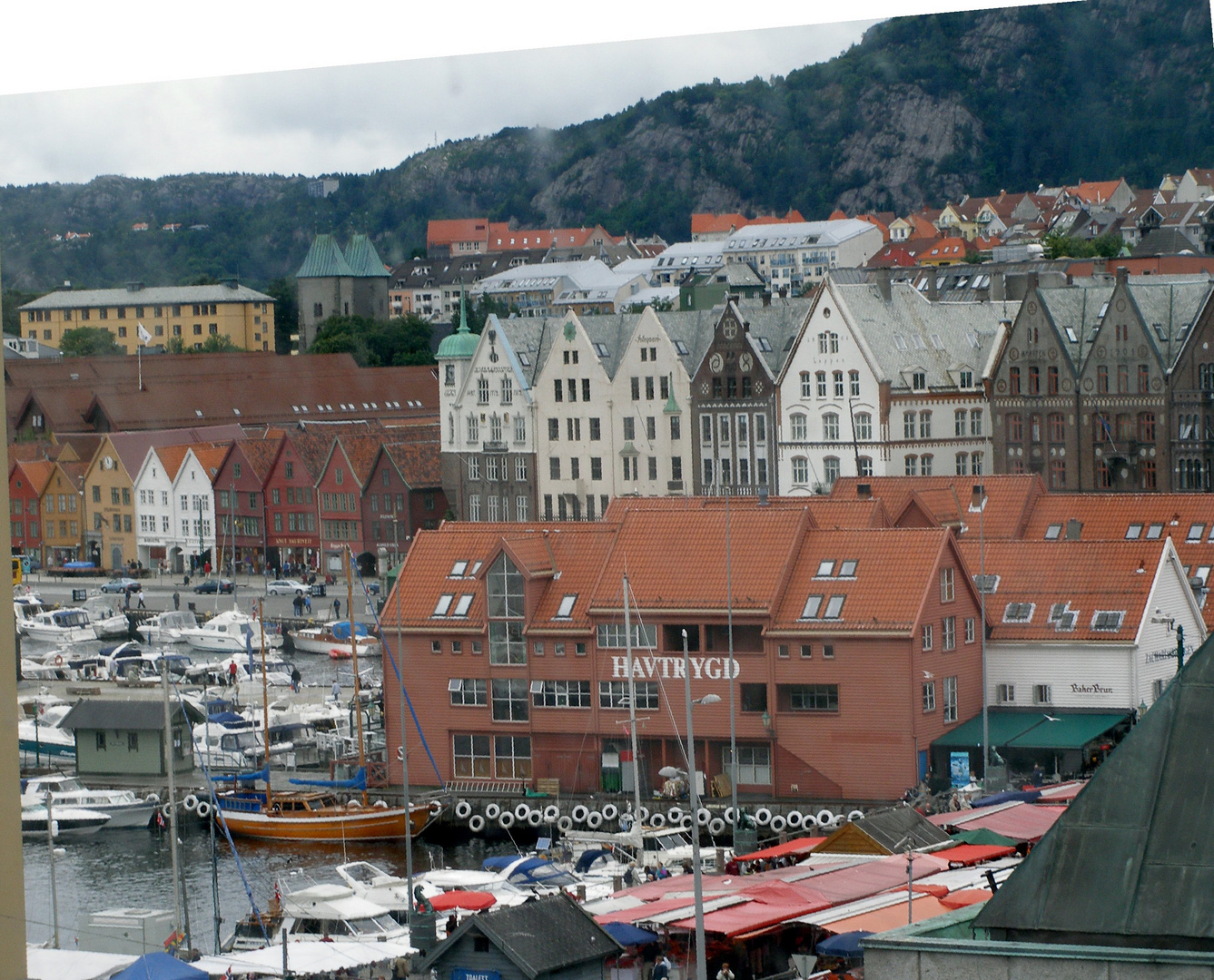 Norwegen Bergen-Bryggen Hanse