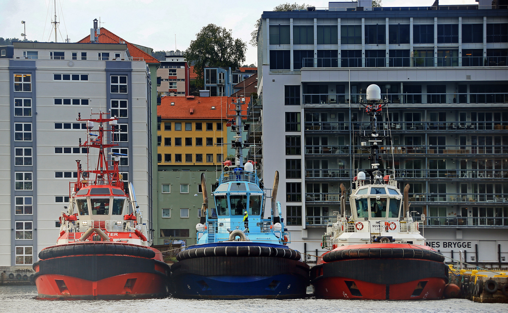 Norwegen - Bergen - Hafen 