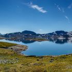 Norwegen Bergsee Pano.