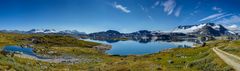 Norwegen Bergsee Pano.