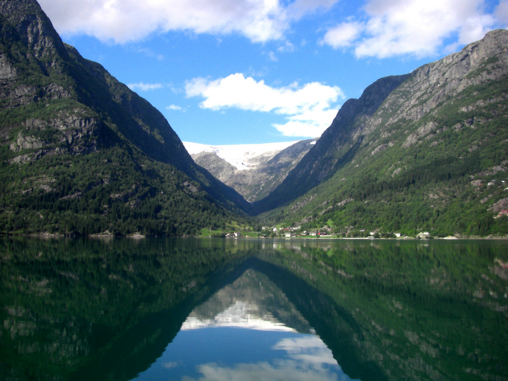 Norwegen - Buarbreen