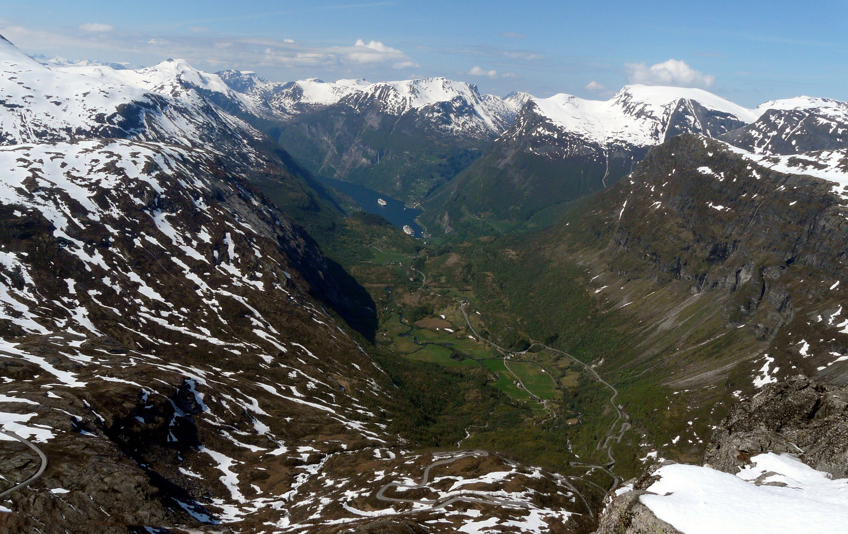 Norwegen, Dalsnibba