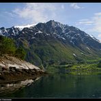 Norwegen, der Storfjorden (der große Fjord) ... - The Storfjorden in may