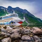 Norwegen - Eidfjord - Aida Bella