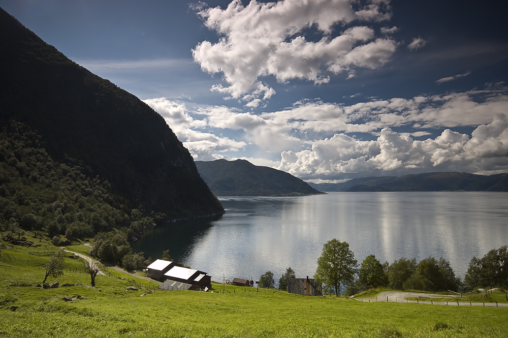 Norwegen: Fjordblick