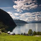 Norwegen: Fjordblick