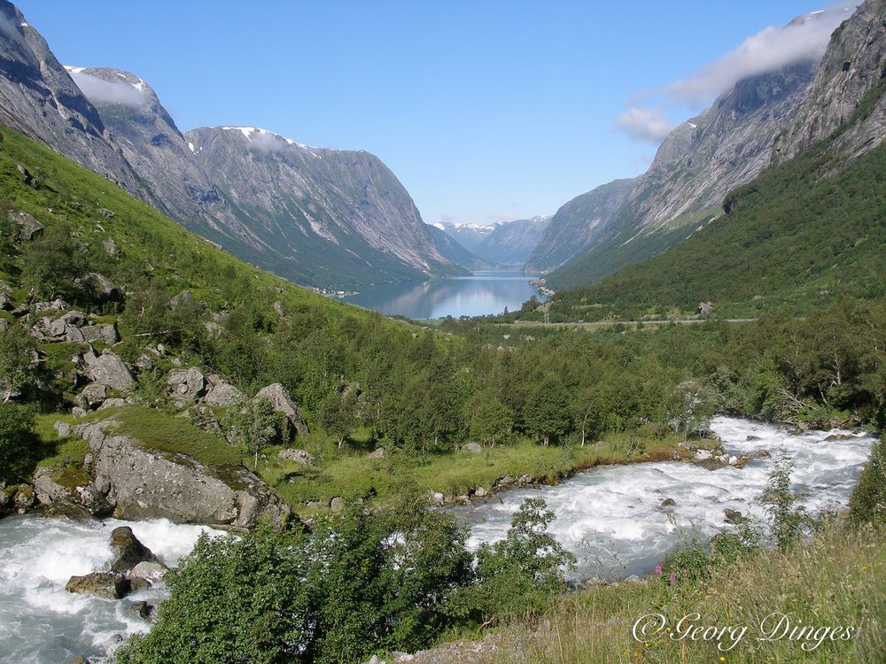 Norwegen Fjordrückblick 