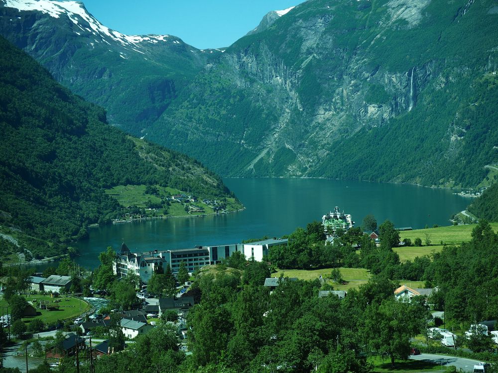 Norwegen Geiranger und Hardangerfjord  P6291291 