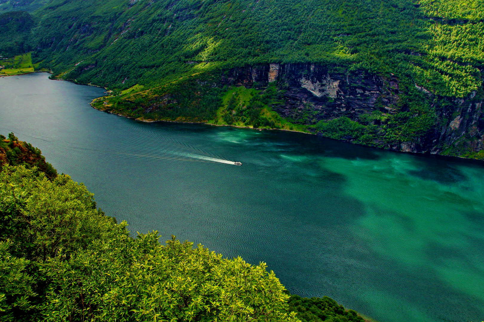 Norwegen, Geirangerfjord Juni 2018