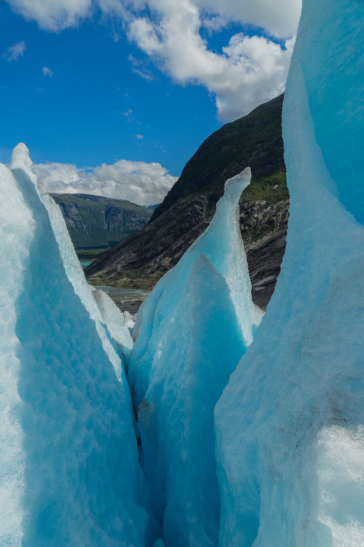 Norwegen Gletscher Jostedalsbreen