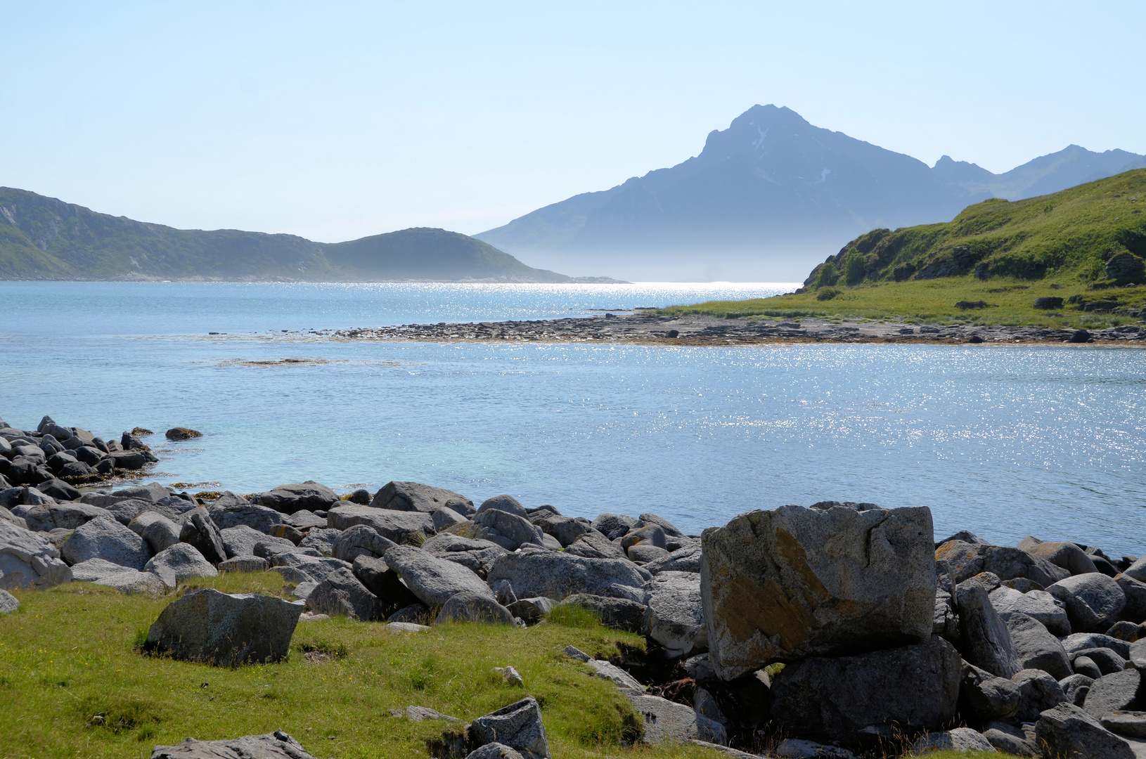 Norwegen - Haukland-Beach