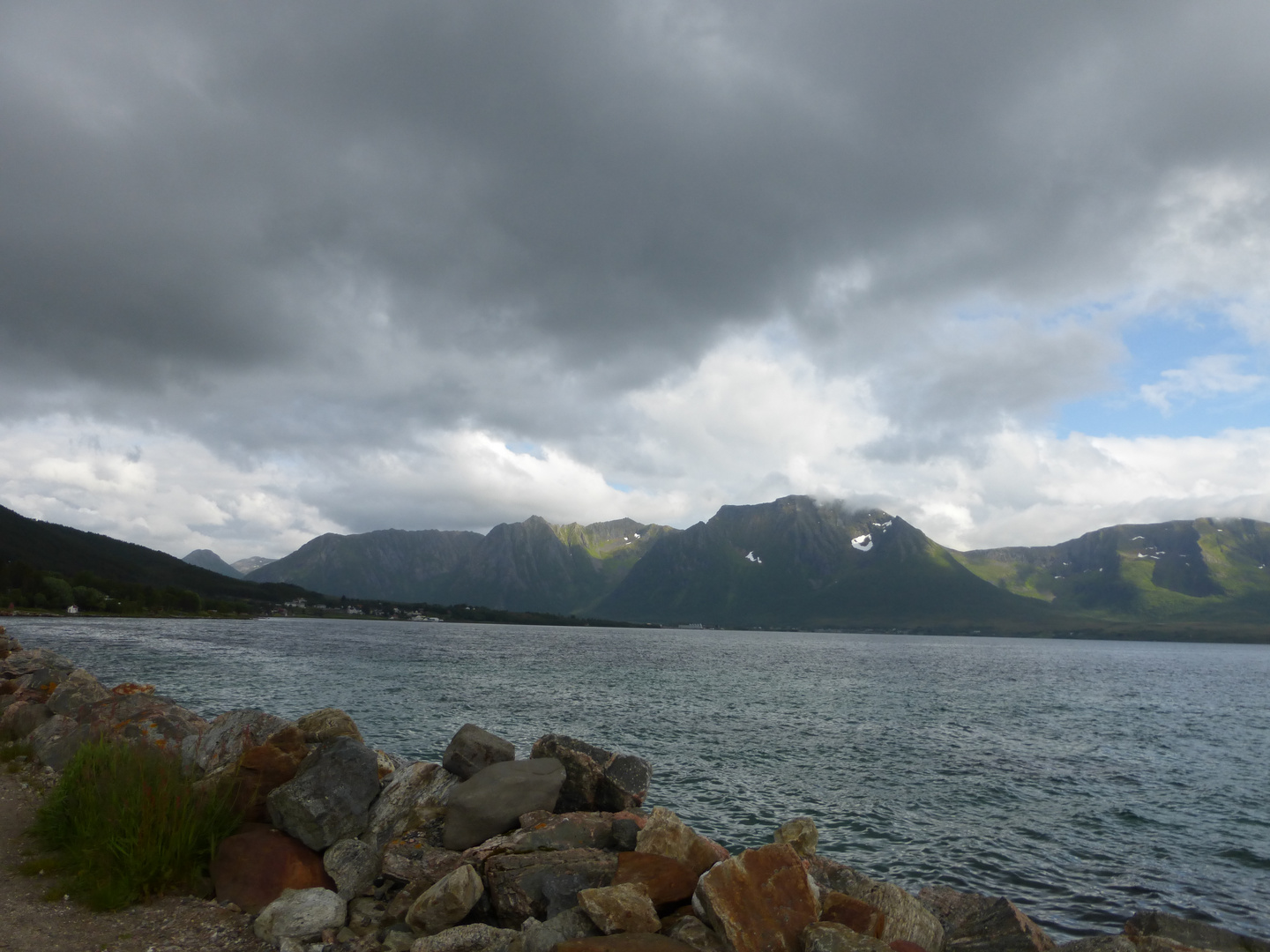 Norwegen Ich mag die Weite bis Horizont und man Kann die Weite Sehen