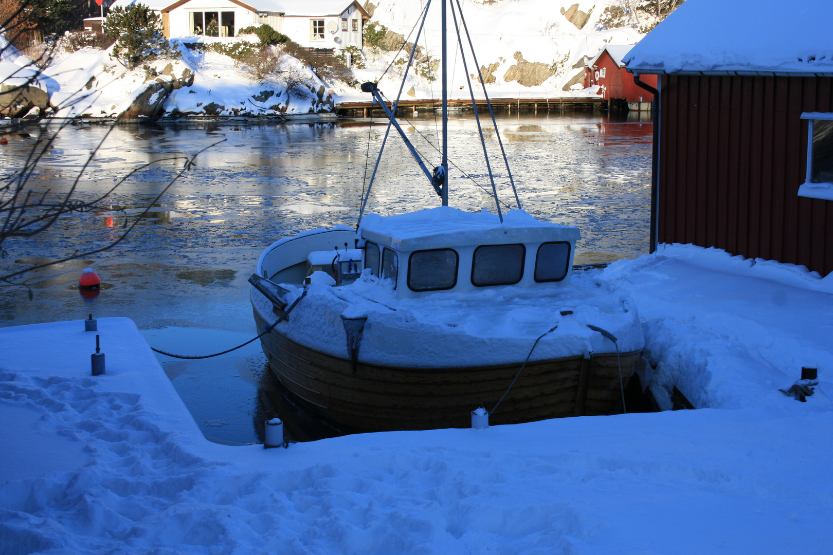 Norwegen im Winter 2