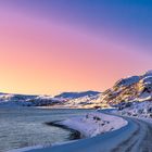 Norwegen im Winter auf der E69