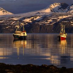 Norwegen-Insel Arnöy