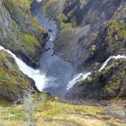 Norwegen-Kreuzfahrt / Vøringsfossen-Wasserfall 