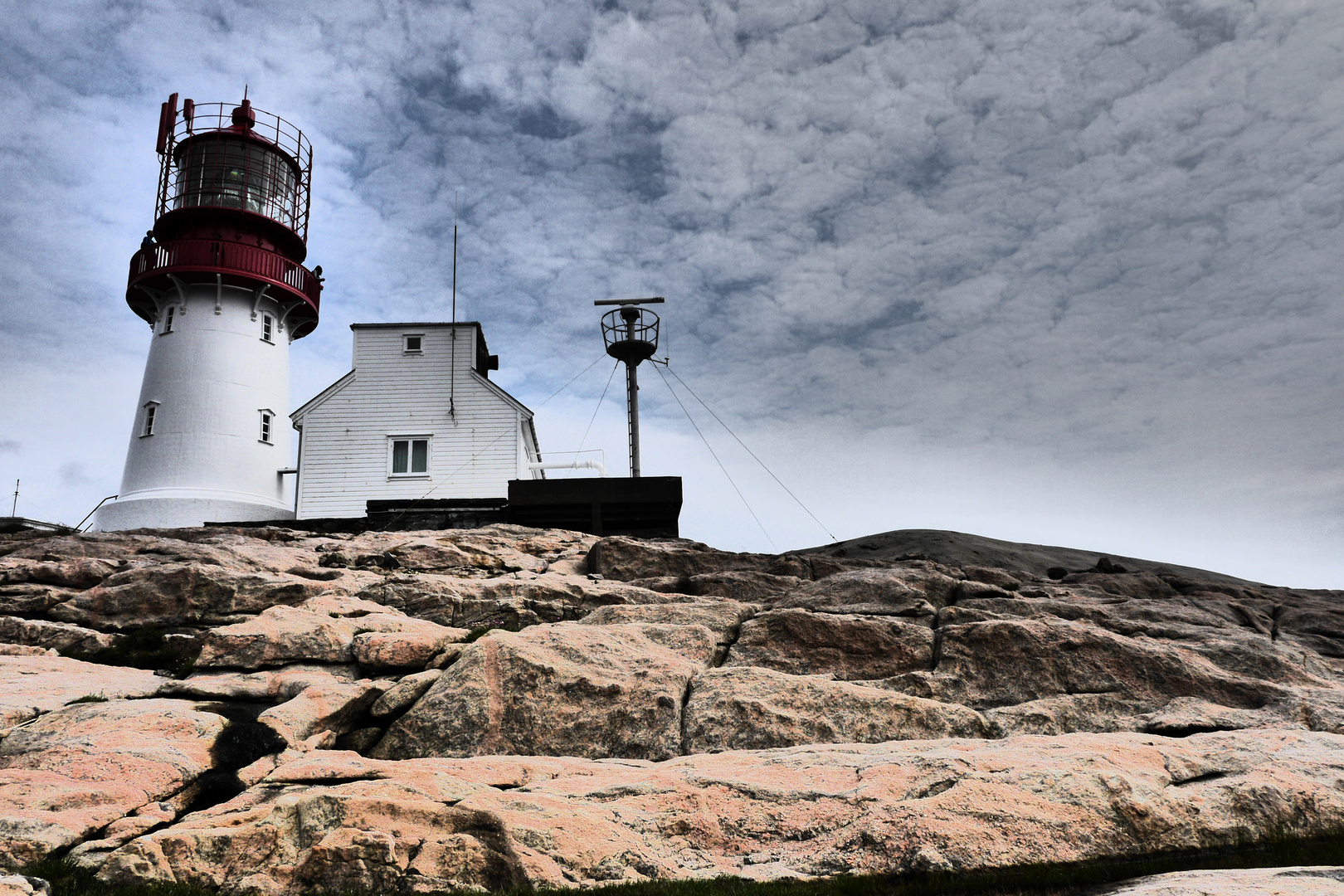 Norwegen Lindesnes Leuchtturm