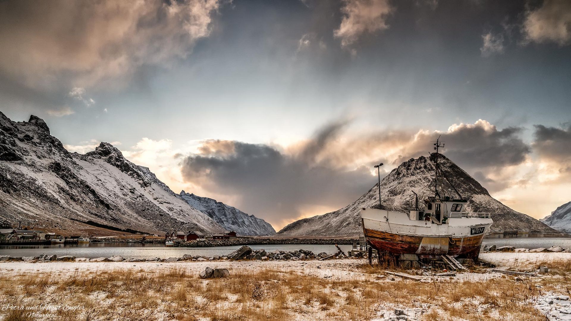 Norwegen - Lofoten - Ramberg - Winter