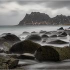 Norwegen Lofoten Strand Uttakleiv