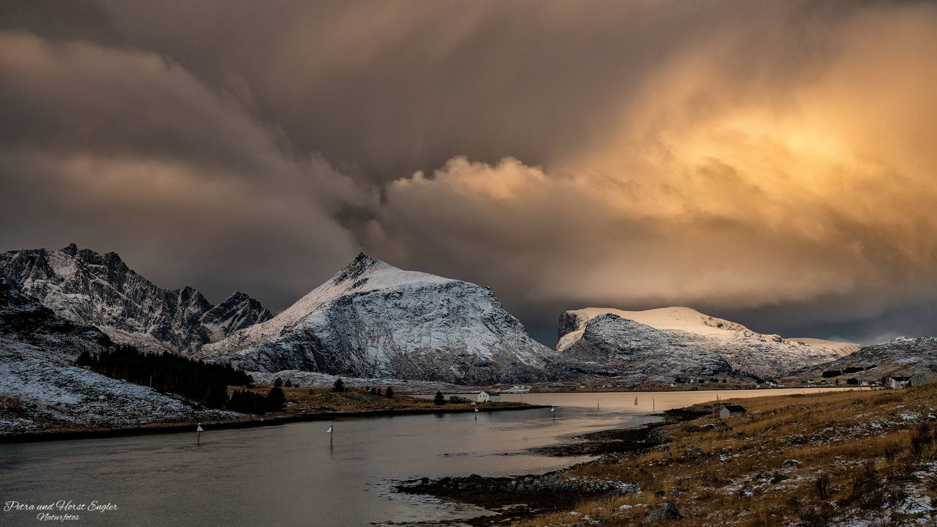 Norwegen -Lofoten-Winter