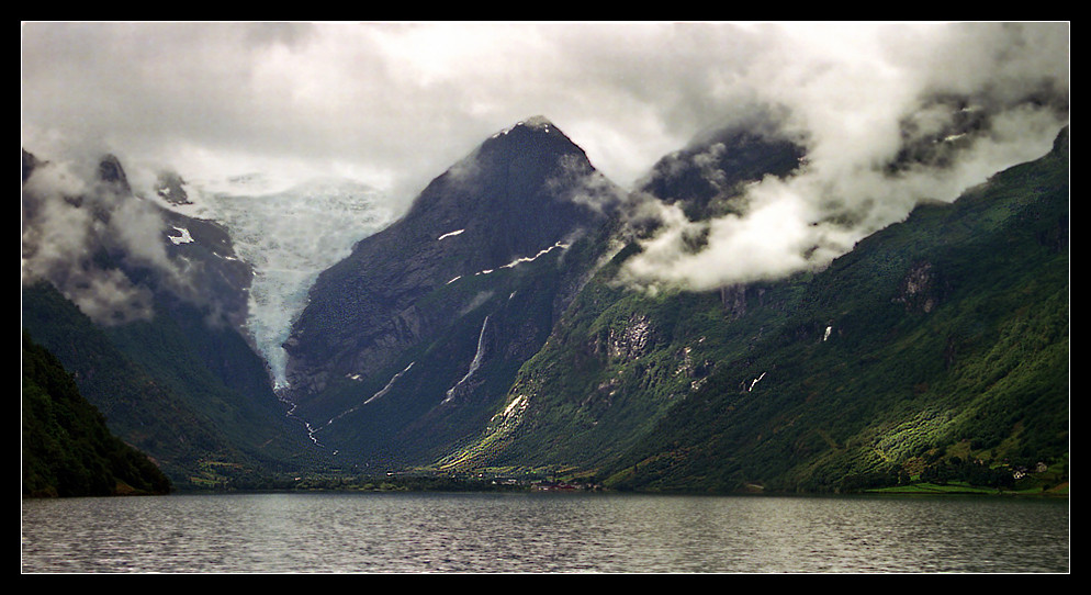 Norwegen: Melkevollbreen...