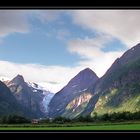 Norwegen - Melkevollbreen.