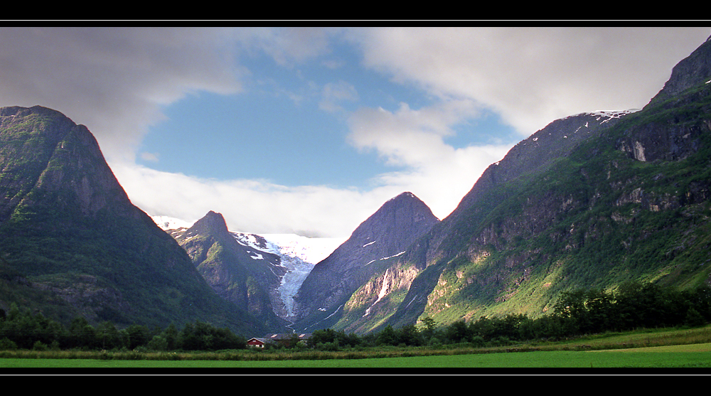 Norwegen - Melkevollbreen.