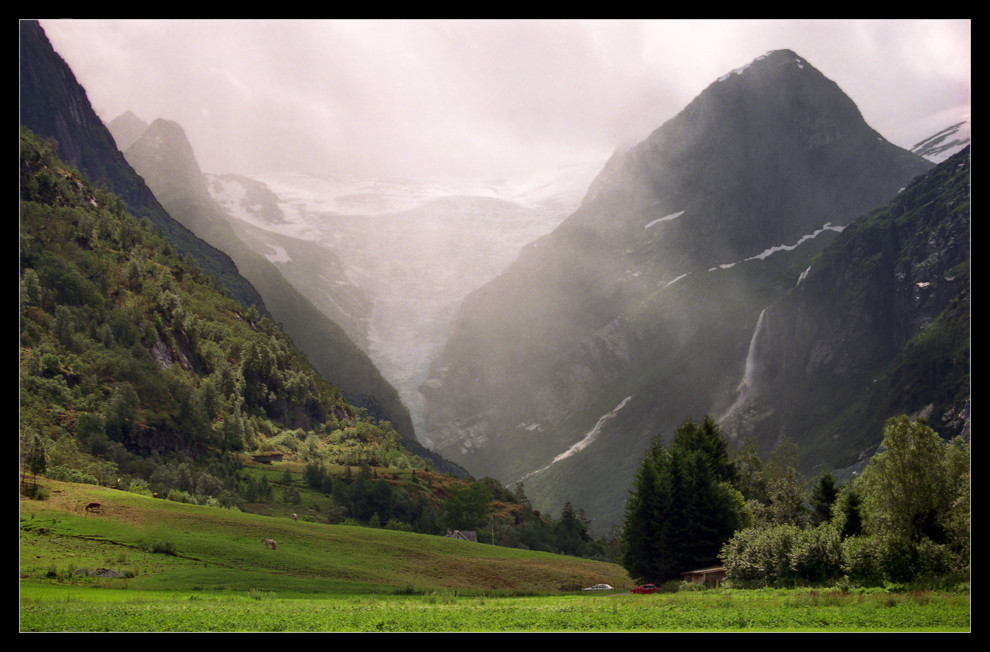 Norwegen - Melkevollbreen