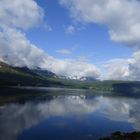 Norwegen mit seine Traumhafte See in Spiegelbild