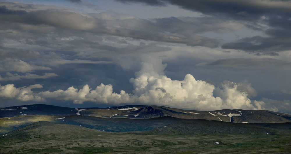 Norwegen ohne Wolken ...