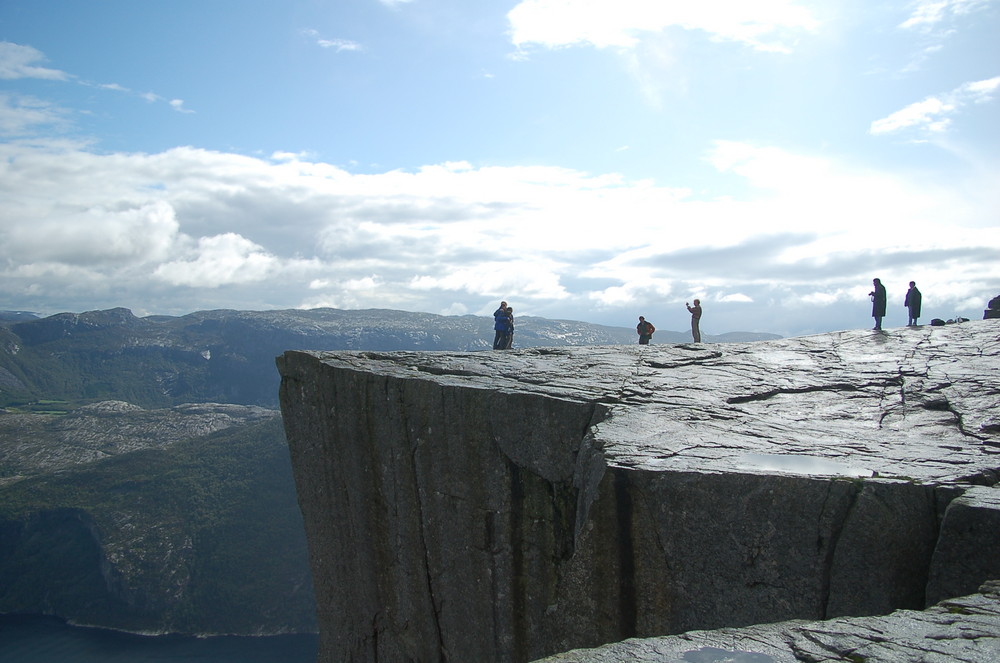 Norwegen Preikestolen