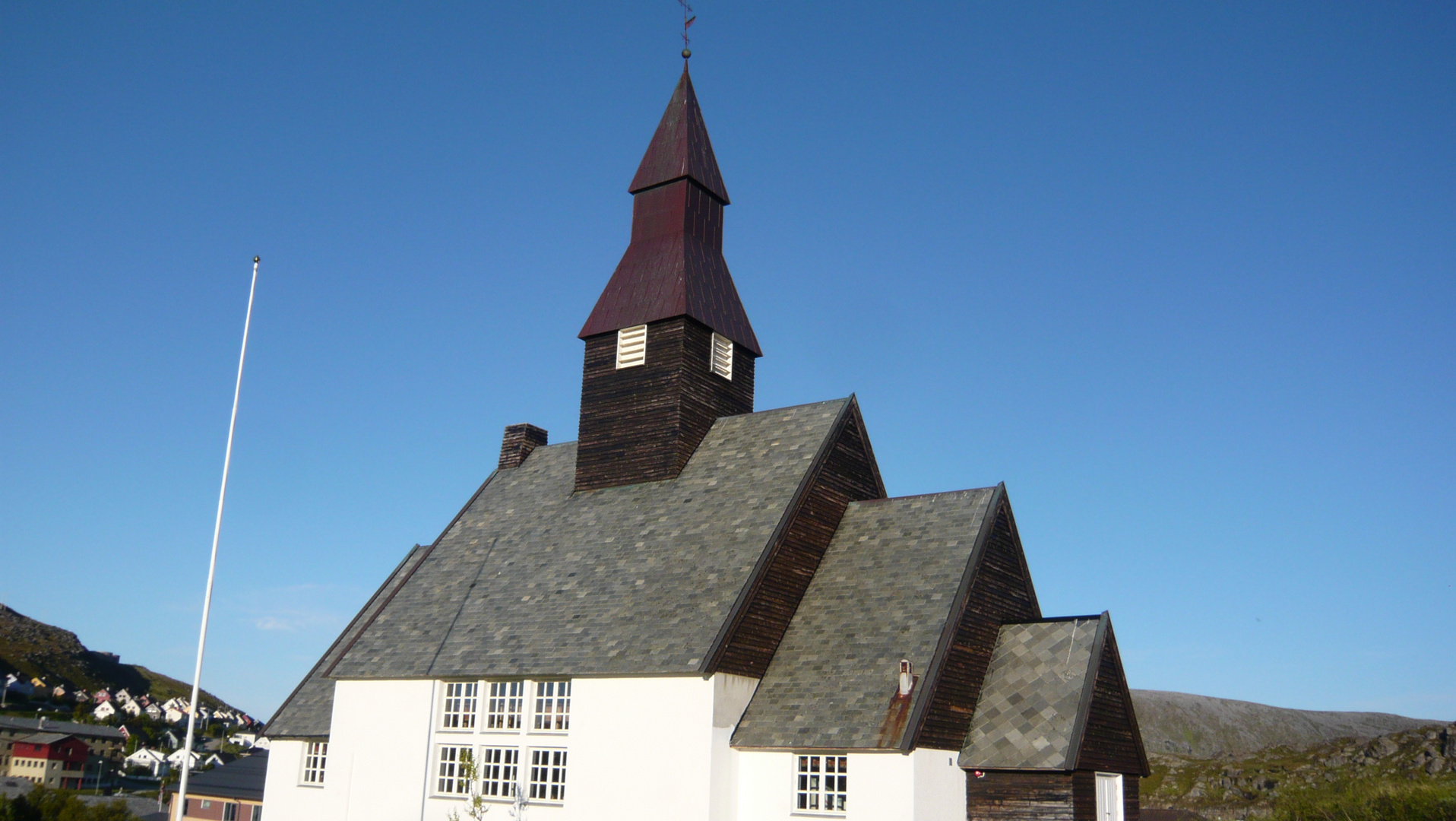 Norwegen  Sind die Starb Kirchen eine schöne Ansicht 