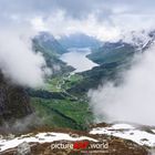 Norwegen - Skylift Loen