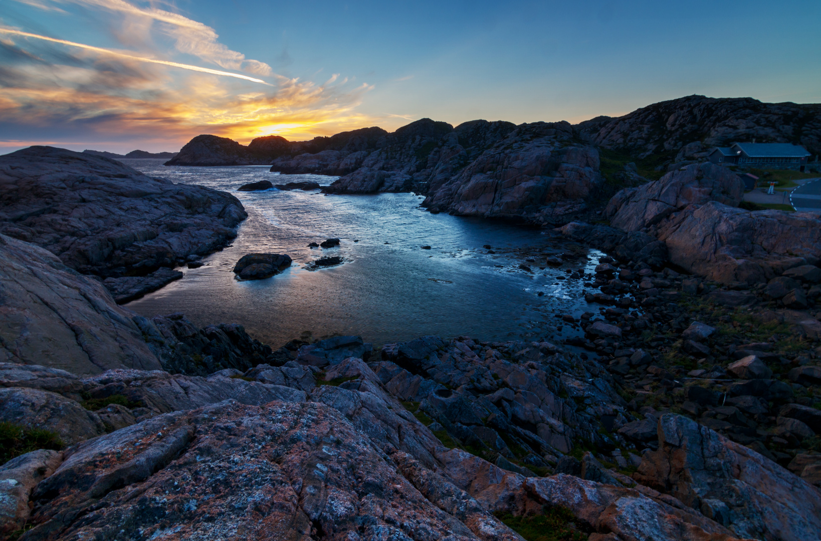 Norwegen Sonnenuntergang