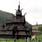 Norwegen Stabkirche Borgund