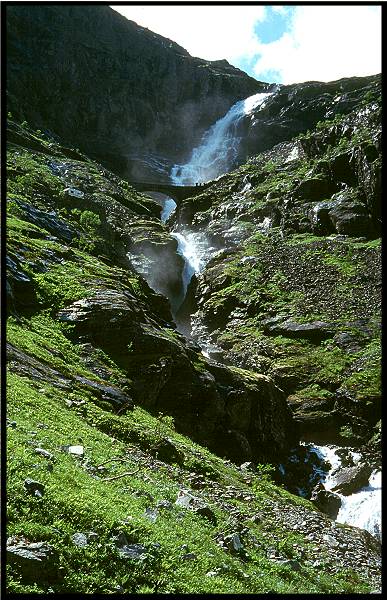 Norwegen - Trollstiegen Wasserfall